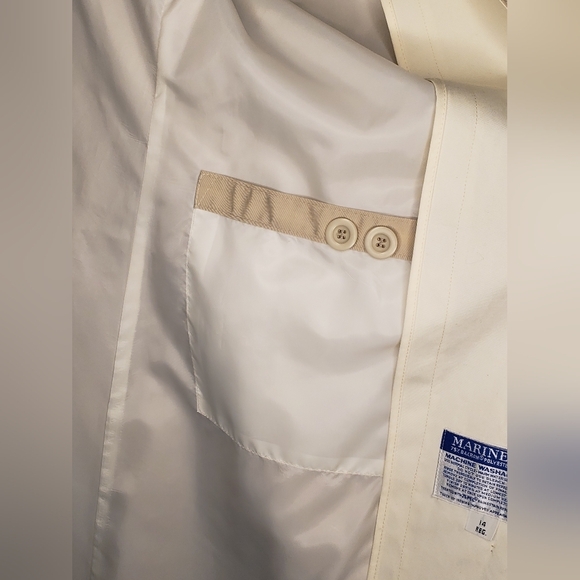 Vintage Misty Harbor Trench Coat EUC - Picture 5 of 6